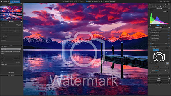Screen DxO PhotoLab 4 Instant-Watermarking