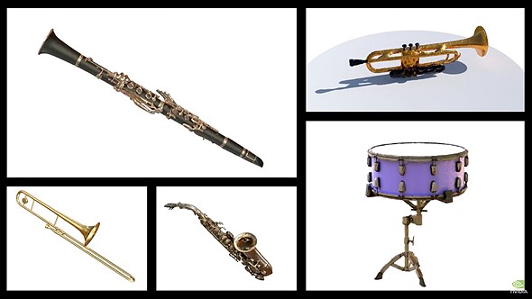 five jazz models nvidia