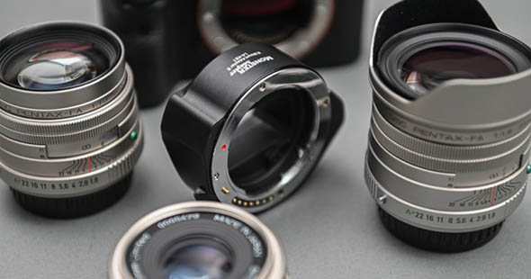 Pentax K to Sony E Adapter