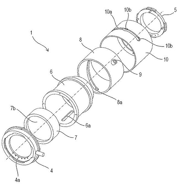 canon variable teleconverter patent inside
