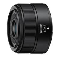 Nikon представляет объектив Nikkor Z 40mm F2