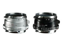 Три новых объектива Cosina 35 мм F2 для Leica M, Sony E