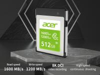 Acer Storage представляет линейку карт памяти CFexpress B