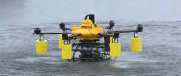 Первый дрон, который работает как в воздухе, так и под водой