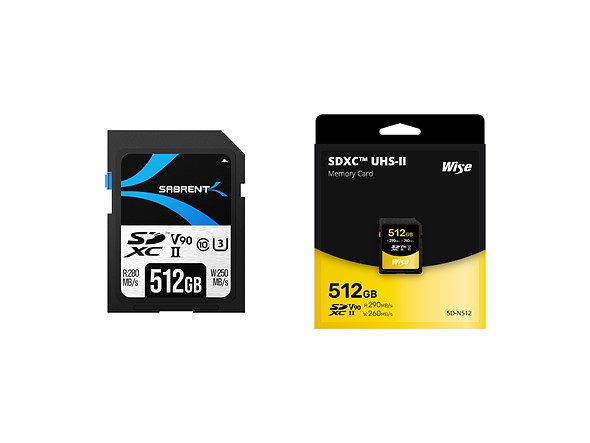 512GB SDXC Cards