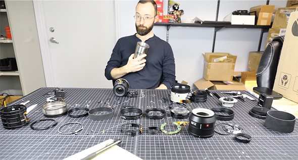 lensrentals teardown 70 200mm all items