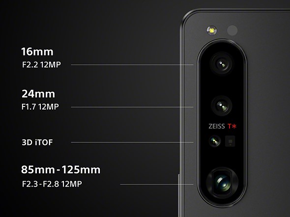 sony xperia iv camera specs