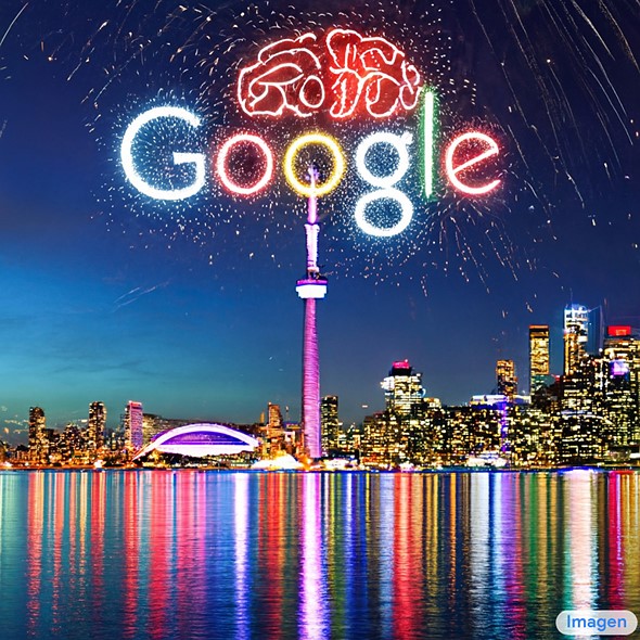 google imagen brain toronto skyline