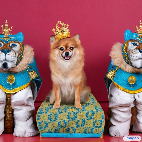 pomeranian throne crown tiger soldiers google imagen