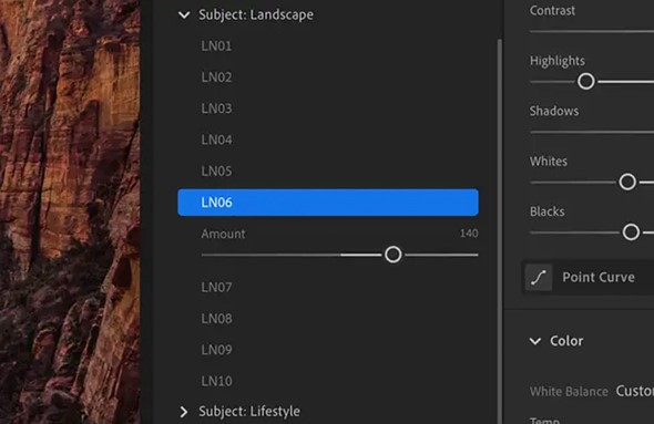 lightroom update june 2022 preset strength