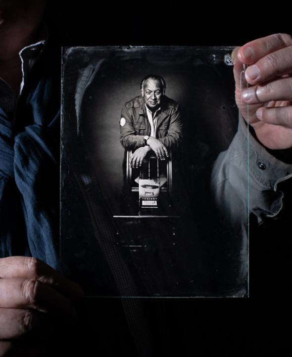 Michael White inspired wet plate project by markus hofstaetter mhaustria