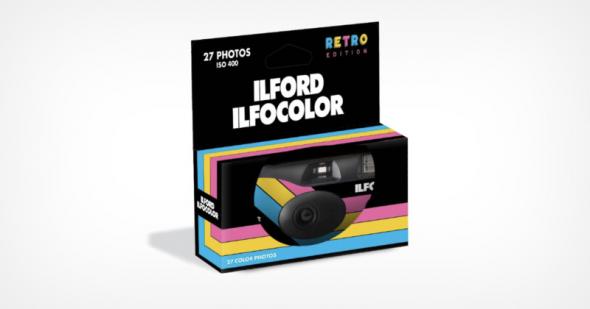 Ilford Launches the Ilfocolor Rapid Retro Edition Disposable Camera