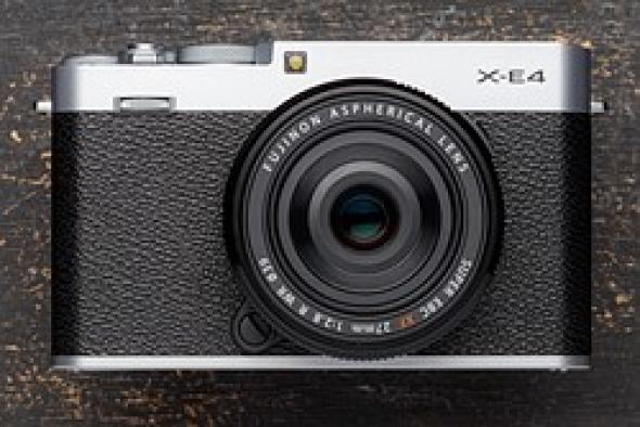 Fujifilm X E4 front