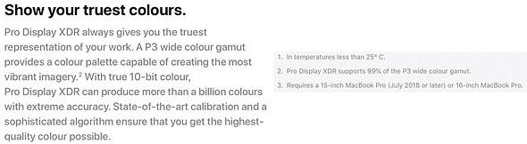 apple pro display xdr truest colors uk