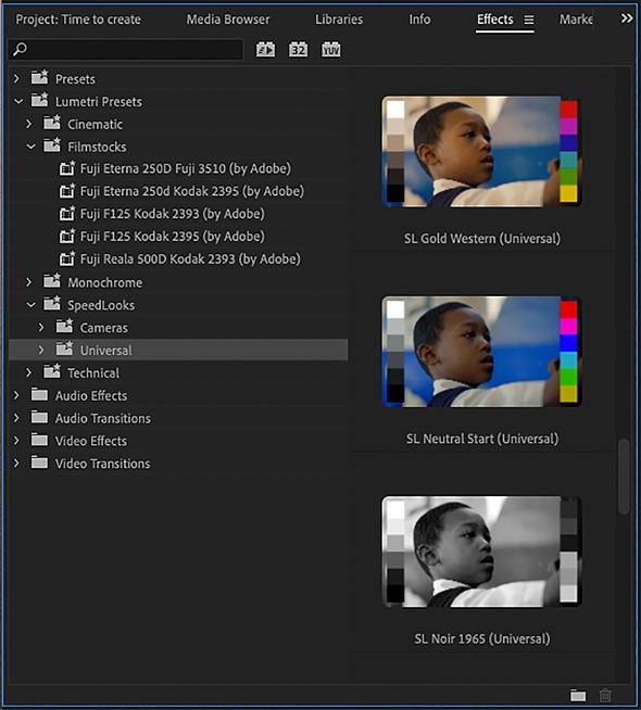 premiere pro lumetri presets