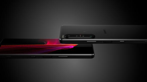 Xperia1III design frostedBlack 16:9