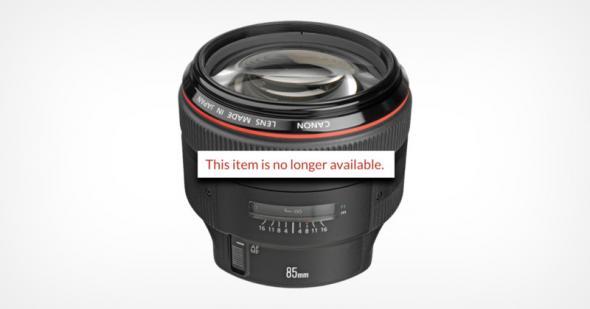 Canon Appears to be Rapidly Discontinuing its DSLR Lenses