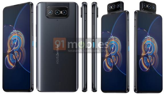 asus zenfone 8 flip render