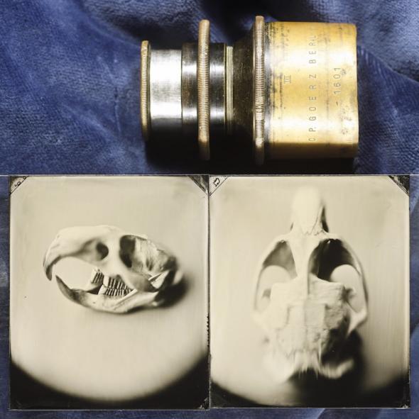 Goerz Photo Palace Anton Orlov Brass Focusing Loupe Tintype