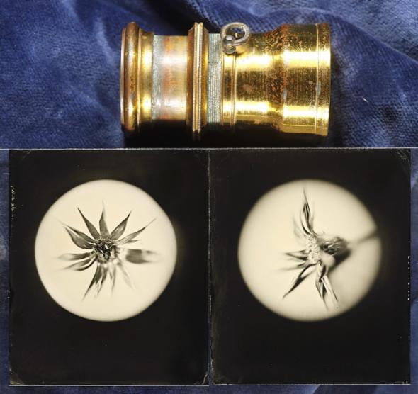 Laverne Anthony Photo Palace Anton Orlov Brass Focusing Loupe Tintype