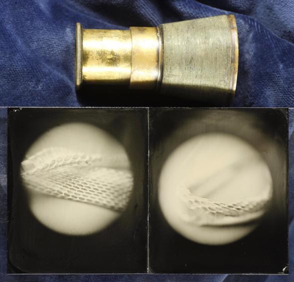 Scovill Photo Palace Anton Orlov Brass Focusing Loupe Tintype