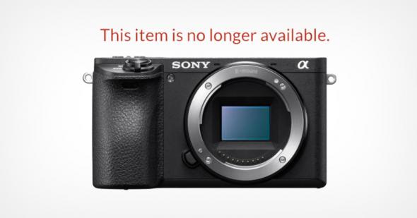 Sony Has Discontinued the a6500 Mirrorless Camera