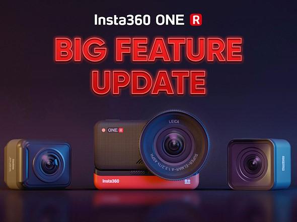 insta360 one r big feature update banner