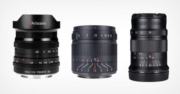 7artisans Adds Three New Lenses to its Nikon Z Mount Line