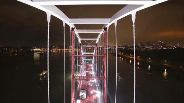 rotterdam bridge timelapse