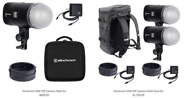 elinchrom one purchasing kits