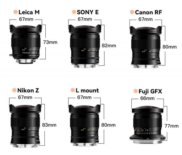 TTArtisan GFX 11mm Fisheye f2.8