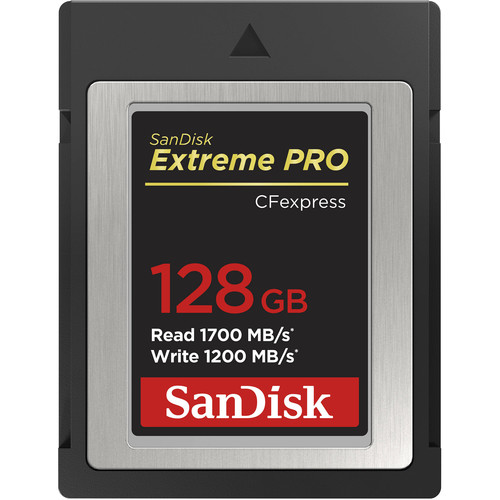 sandisk sdcfe 128g ancnn 128gb extreme pro cfexpress