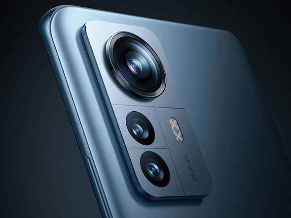 xiaomi 12 series camera array close up