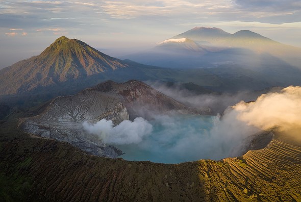 Kawah Ijen aerials