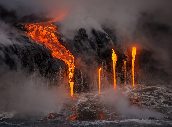 Kilauea Ocean Entry