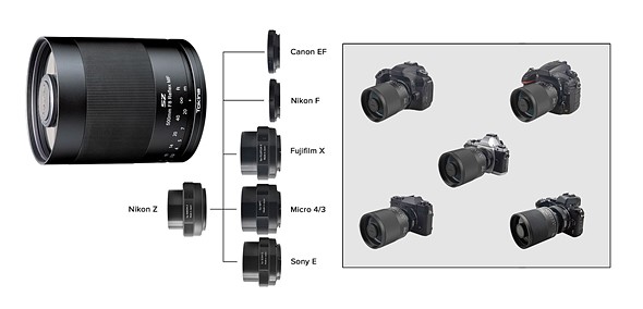 Tokina 500mm F8 reflex Product Shots 6